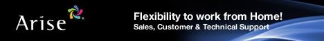 Arise Virtual Solutions - work at home options for sales, customer and technical support specialists - 072209-012210