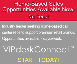 VIPdesk is hiring home-based customer service reps!  - 030810