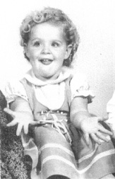 Chris as a child